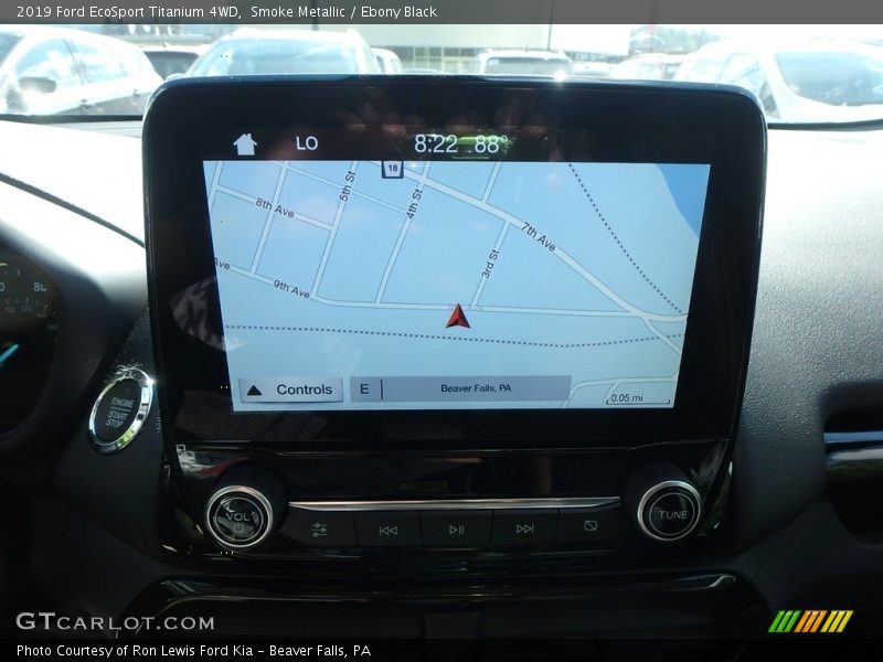 Navigation of 2019 EcoSport Titanium 4WD