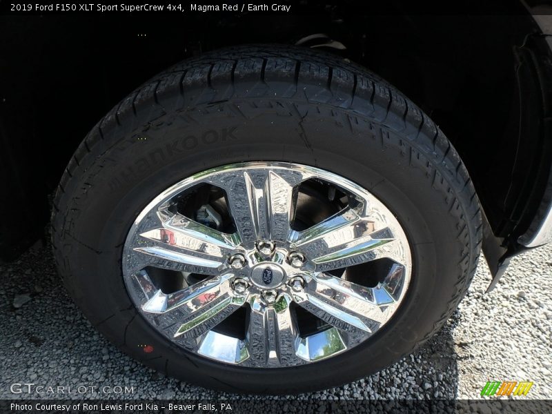 Magma Red / Earth Gray 2019 Ford F150 XLT Sport SuperCrew 4x4
