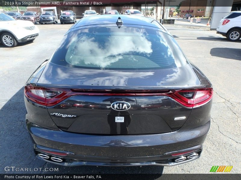 Panthera Metal / Black 2019 Kia Stinger Premium AWD