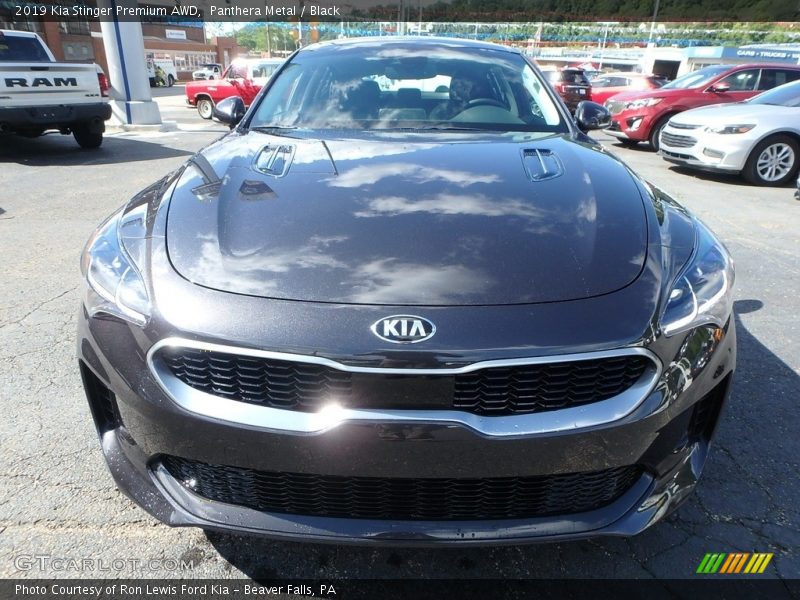 Panthera Metal / Black 2019 Kia Stinger Premium AWD