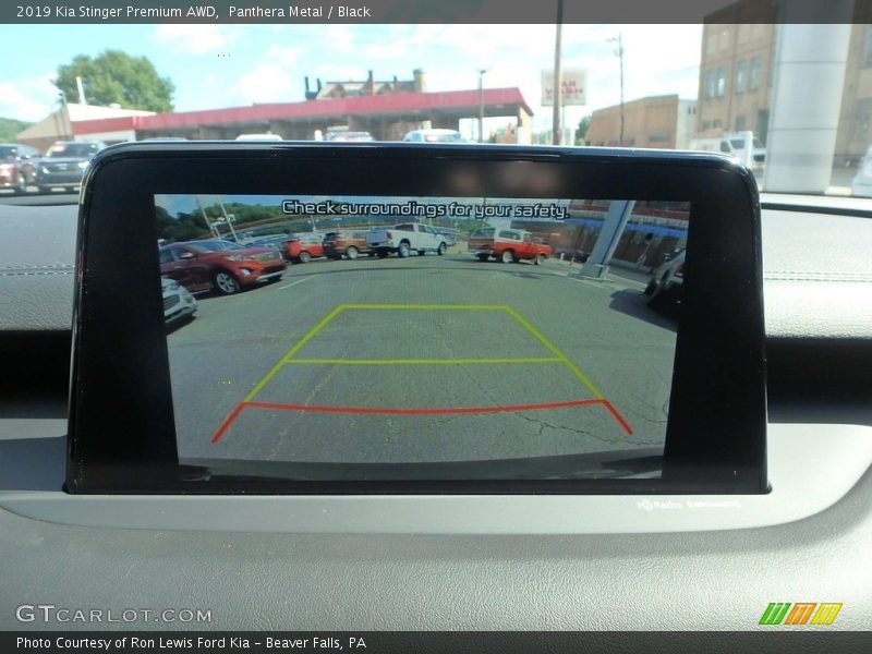 Panthera Metal / Black 2019 Kia Stinger Premium AWD