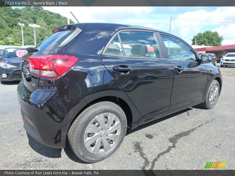 Aurora Black / Black 2019 Kia Rio S