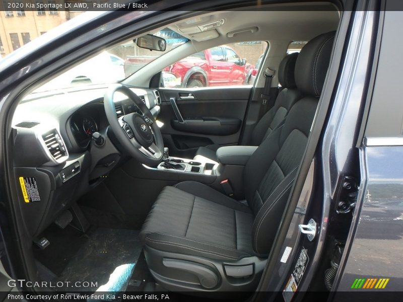 Front Seat of 2020 Sportage LX AWD