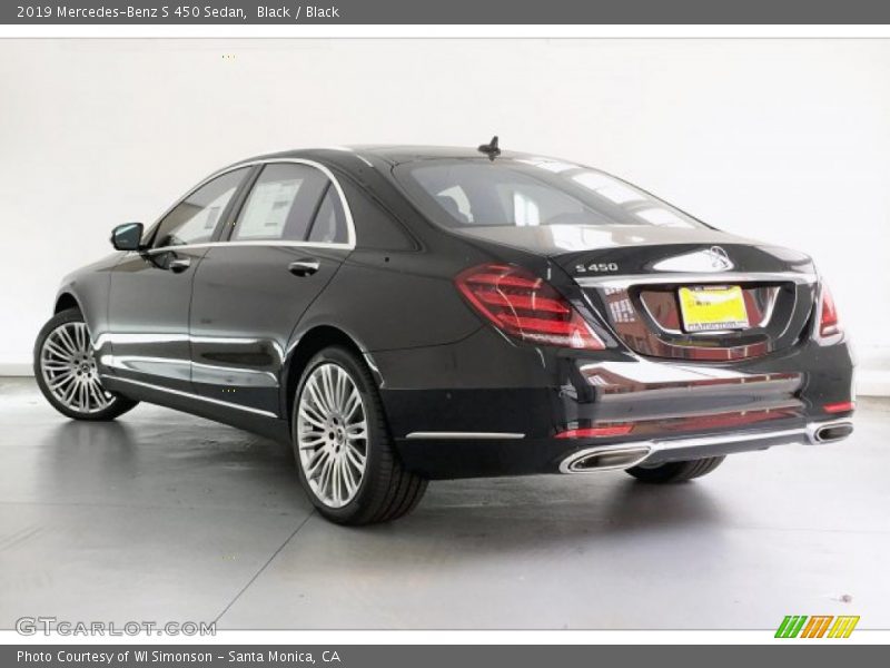 Black / Black 2019 Mercedes-Benz S 450 Sedan