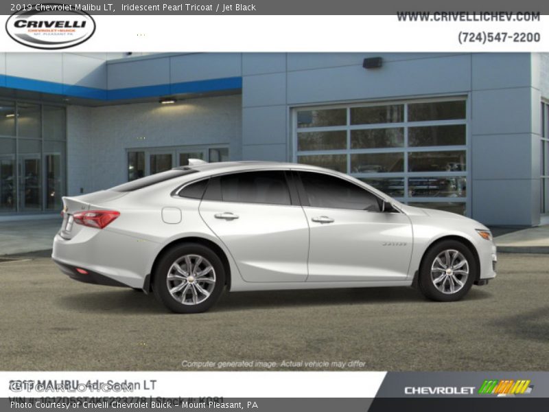 Iridescent Pearl Tricoat / Jet Black 2019 Chevrolet Malibu LT