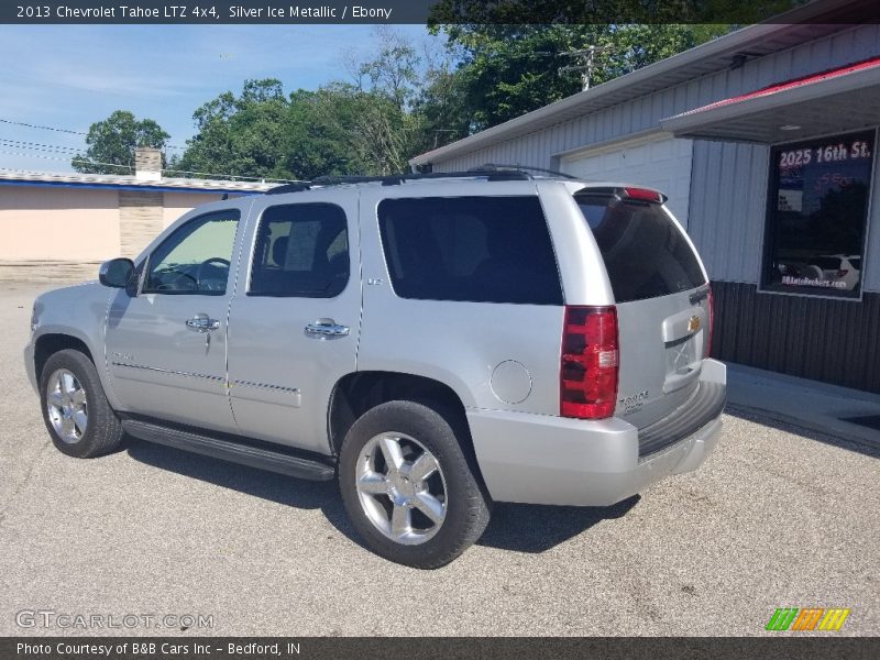 Silver Ice Metallic / Ebony 2013 Chevrolet Tahoe LTZ 4x4