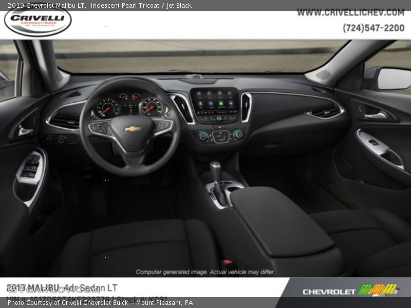Iridescent Pearl Tricoat / Jet Black 2019 Chevrolet Malibu LT