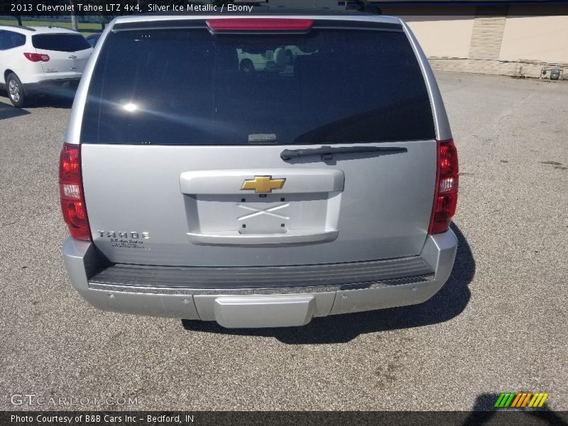 Silver Ice Metallic / Ebony 2013 Chevrolet Tahoe LTZ 4x4