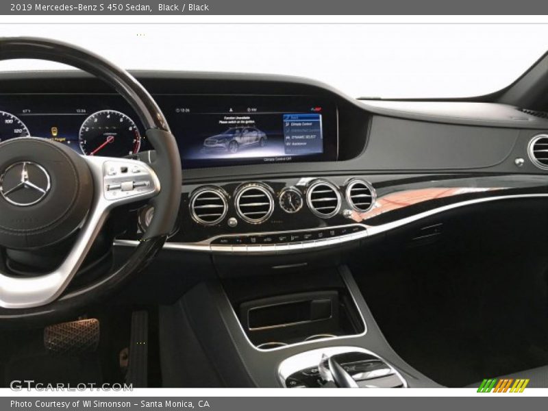 Black / Black 2019 Mercedes-Benz S 450 Sedan