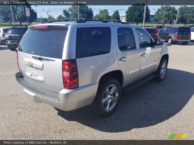 Silver Ice Metallic / Ebony 2013 Chevrolet Tahoe LTZ 4x4