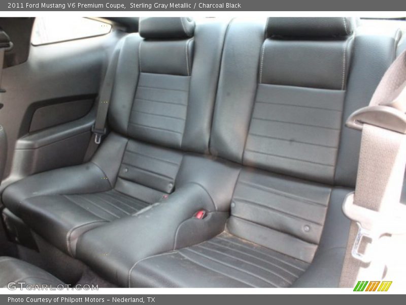 Sterling Gray Metallic / Charcoal Black 2011 Ford Mustang V6 Premium Coupe