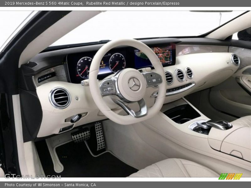 Dashboard of 2019 S 560 4Matic Coupe