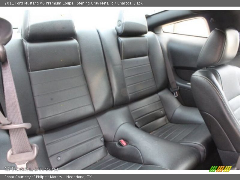 Sterling Gray Metallic / Charcoal Black 2011 Ford Mustang V6 Premium Coupe