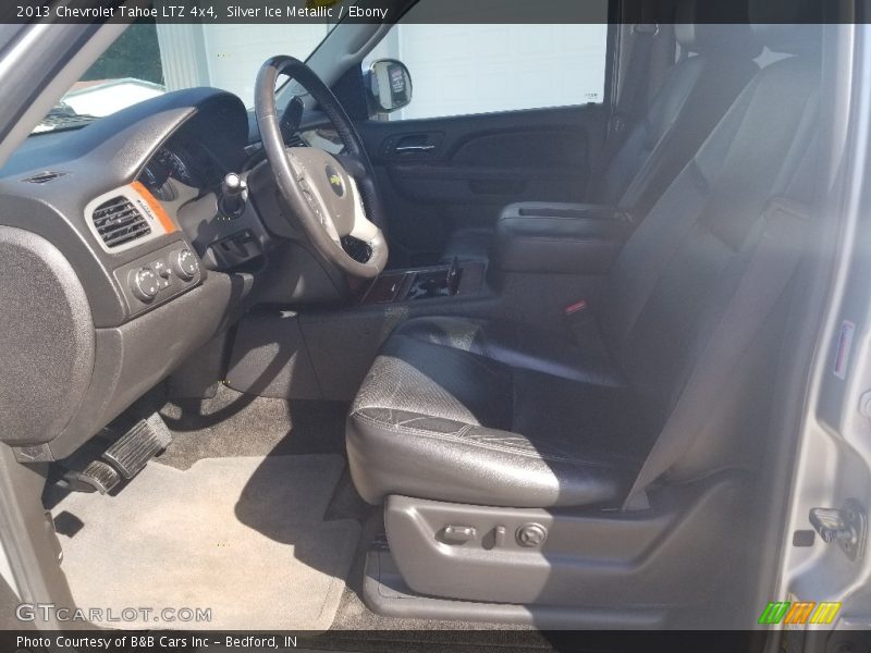 Silver Ice Metallic / Ebony 2013 Chevrolet Tahoe LTZ 4x4