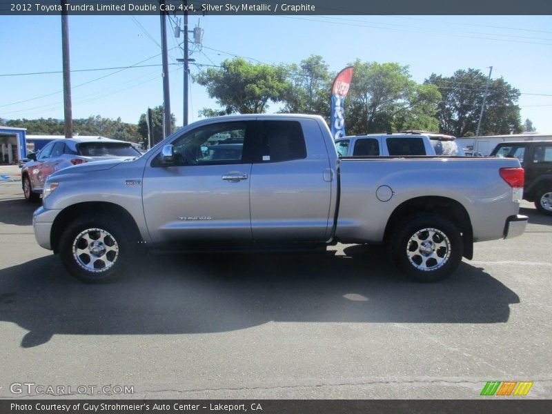 Silver Sky Metallic / Graphite 2012 Toyota Tundra Limited Double Cab 4x4