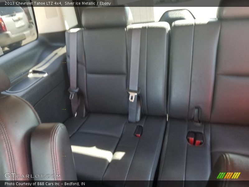 Silver Ice Metallic / Ebony 2013 Chevrolet Tahoe LTZ 4x4