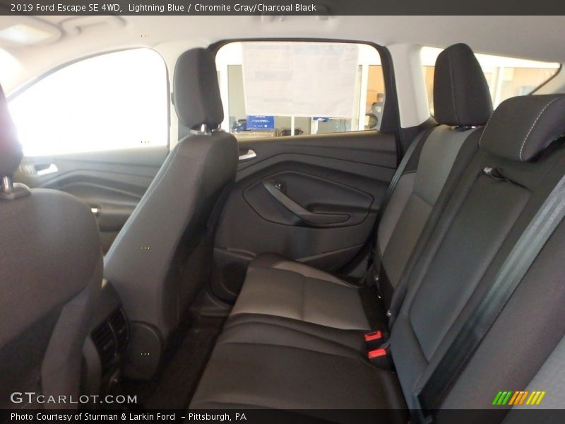 Lightning Blue / Chromite Gray/Charcoal Black 2019 Ford Escape SE 4WD