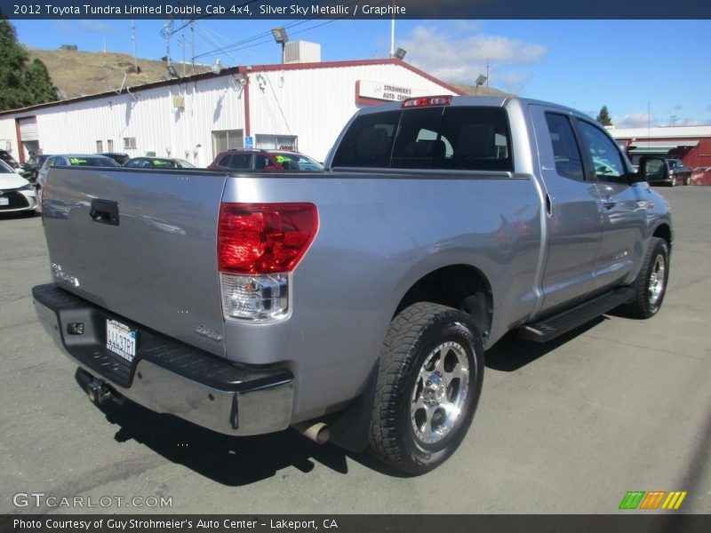 Silver Sky Metallic / Graphite 2012 Toyota Tundra Limited Double Cab 4x4