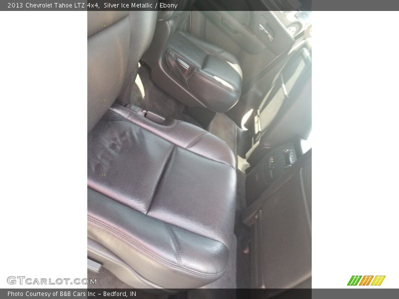 Silver Ice Metallic / Ebony 2013 Chevrolet Tahoe LTZ 4x4