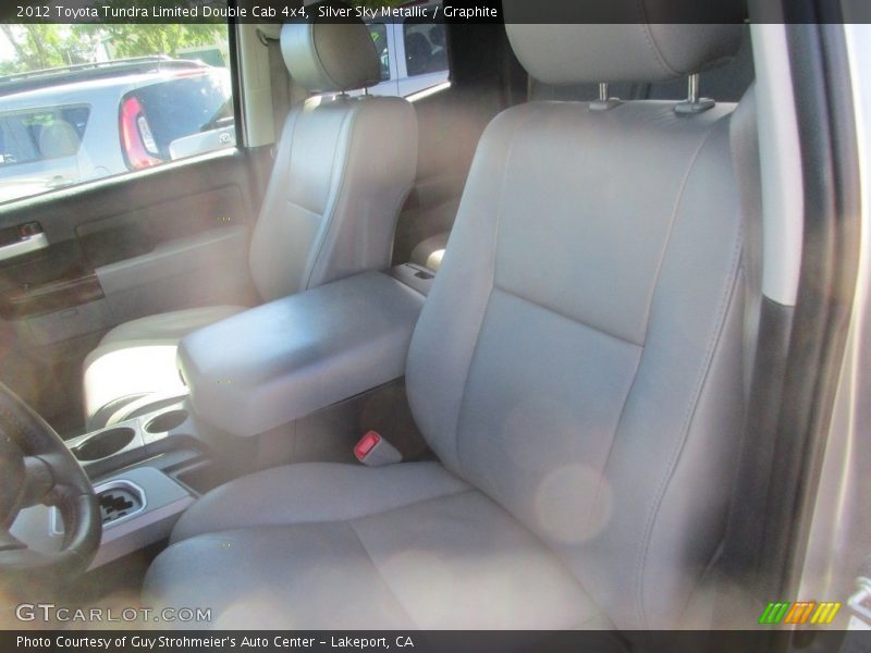 Silver Sky Metallic / Graphite 2012 Toyota Tundra Limited Double Cab 4x4