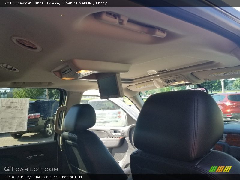 Silver Ice Metallic / Ebony 2013 Chevrolet Tahoe LTZ 4x4