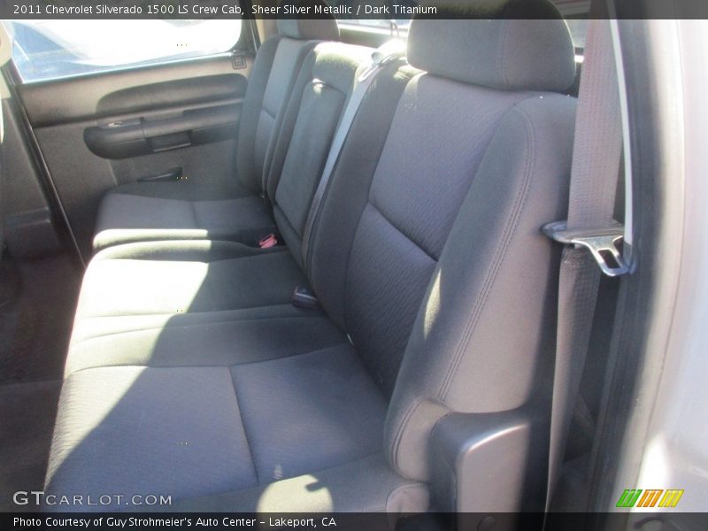 Sheer Silver Metallic / Dark Titanium 2011 Chevrolet Silverado 1500 LS Crew Cab