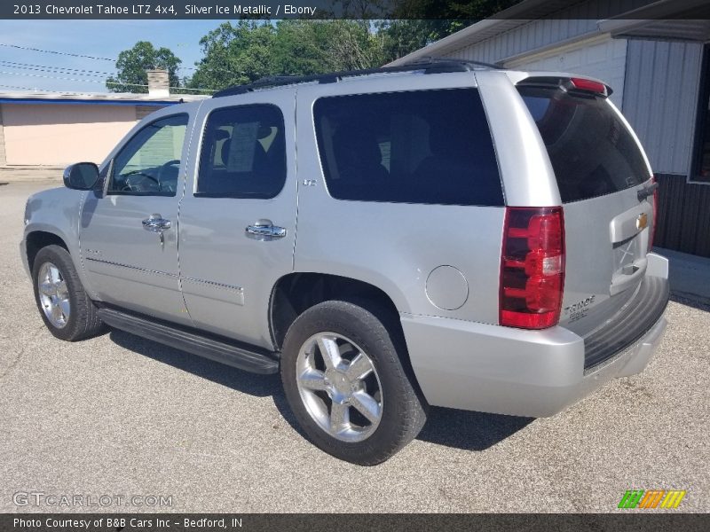 Silver Ice Metallic / Ebony 2013 Chevrolet Tahoe LTZ 4x4