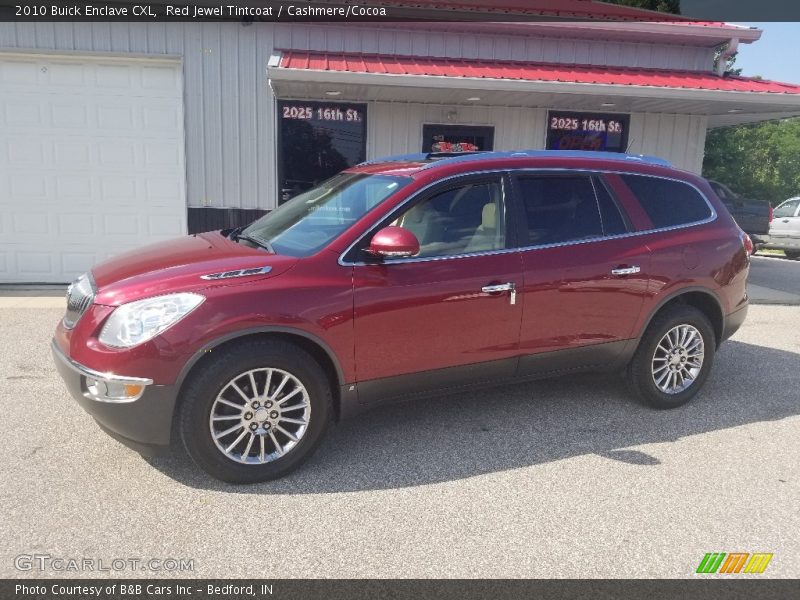 Red Jewel Tintcoat / Cashmere/Cocoa 2010 Buick Enclave CXL