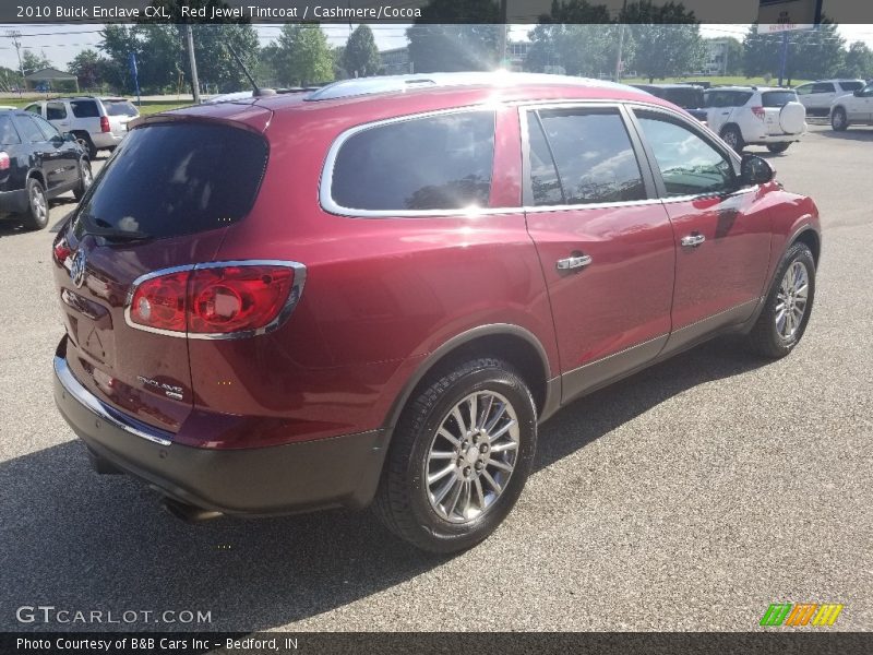 Red Jewel Tintcoat / Cashmere/Cocoa 2010 Buick Enclave CXL