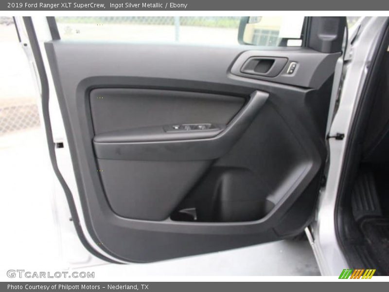 Ingot Silver Metallic / Ebony 2019 Ford Ranger XLT SuperCrew