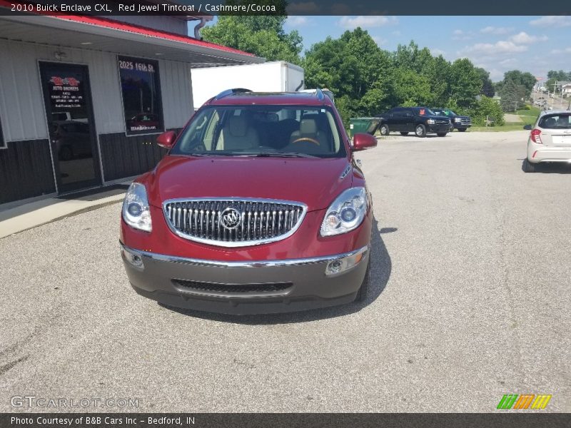 Red Jewel Tintcoat / Cashmere/Cocoa 2010 Buick Enclave CXL