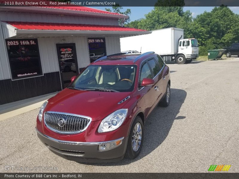 Red Jewel Tintcoat / Cashmere/Cocoa 2010 Buick Enclave CXL