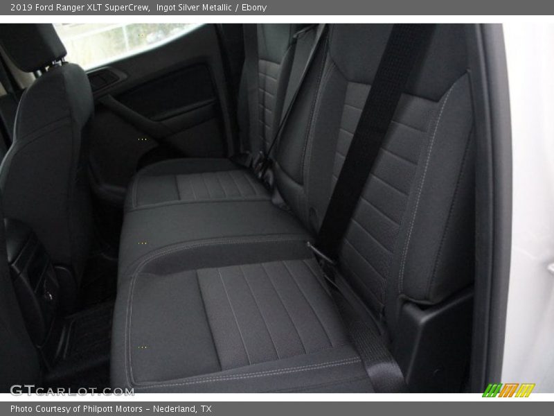 Ingot Silver Metallic / Ebony 2019 Ford Ranger XLT SuperCrew