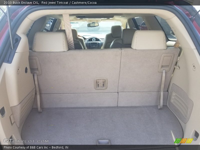 Red Jewel Tintcoat / Cashmere/Cocoa 2010 Buick Enclave CXL