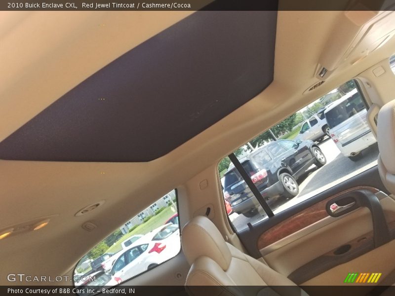 Red Jewel Tintcoat / Cashmere/Cocoa 2010 Buick Enclave CXL