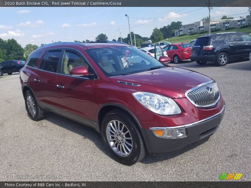 Red Jewel Tintcoat / Cashmere/Cocoa 2010 Buick Enclave CXL