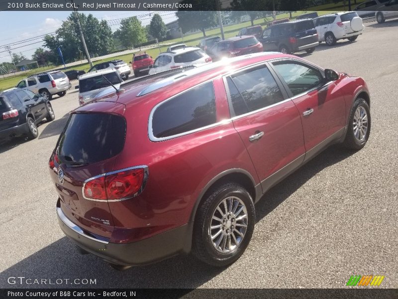 Red Jewel Tintcoat / Cashmere/Cocoa 2010 Buick Enclave CXL