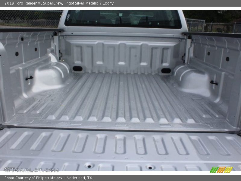 Ingot Silver Metallic / Ebony 2019 Ford Ranger XL SuperCrew