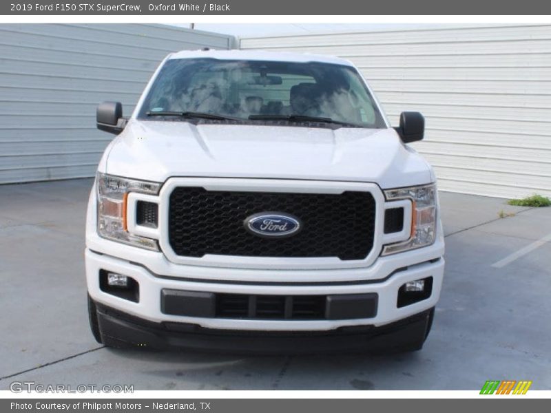 Oxford White / Black 2019 Ford F150 STX SuperCrew