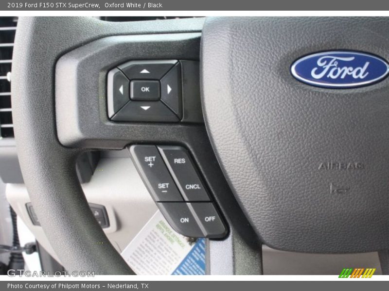 Oxford White / Black 2019 Ford F150 STX SuperCrew