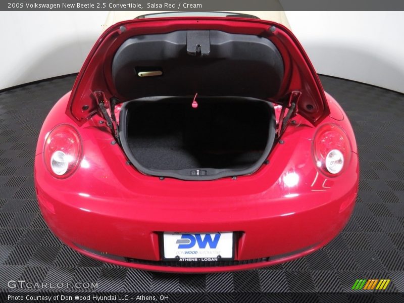 Salsa Red / Cream 2009 Volkswagen New Beetle 2.5 Convertible