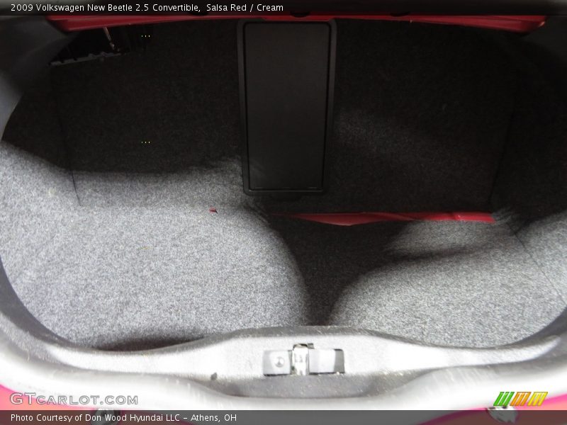 Salsa Red / Cream 2009 Volkswagen New Beetle 2.5 Convertible