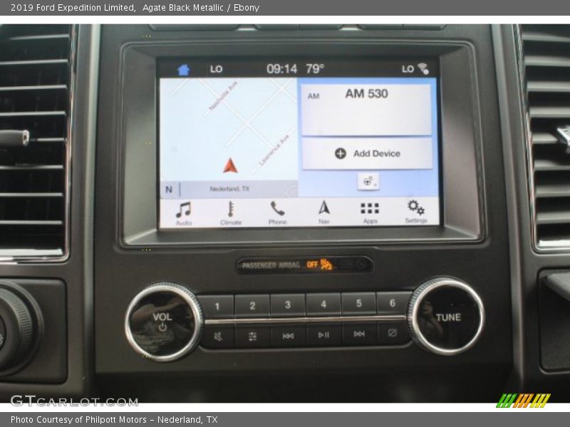 Agate Black Metallic / Ebony 2019 Ford Expedition Limited