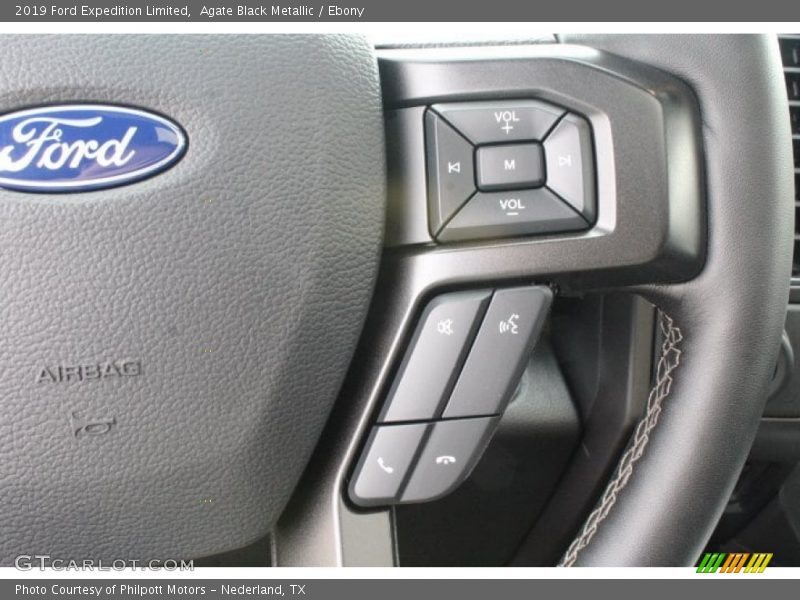 Agate Black Metallic / Ebony 2019 Ford Expedition Limited