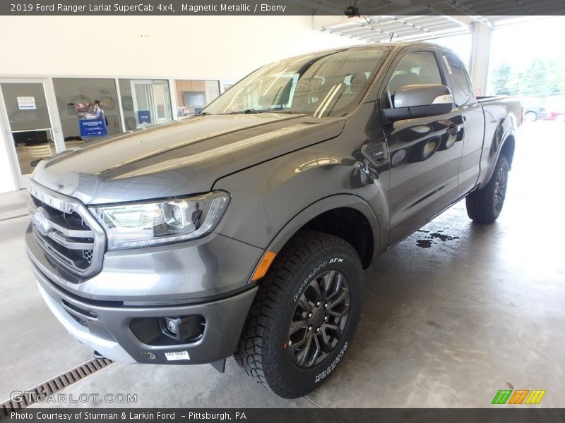 Magnetic Metallic / Ebony 2019 Ford Ranger Lariat SuperCab 4x4