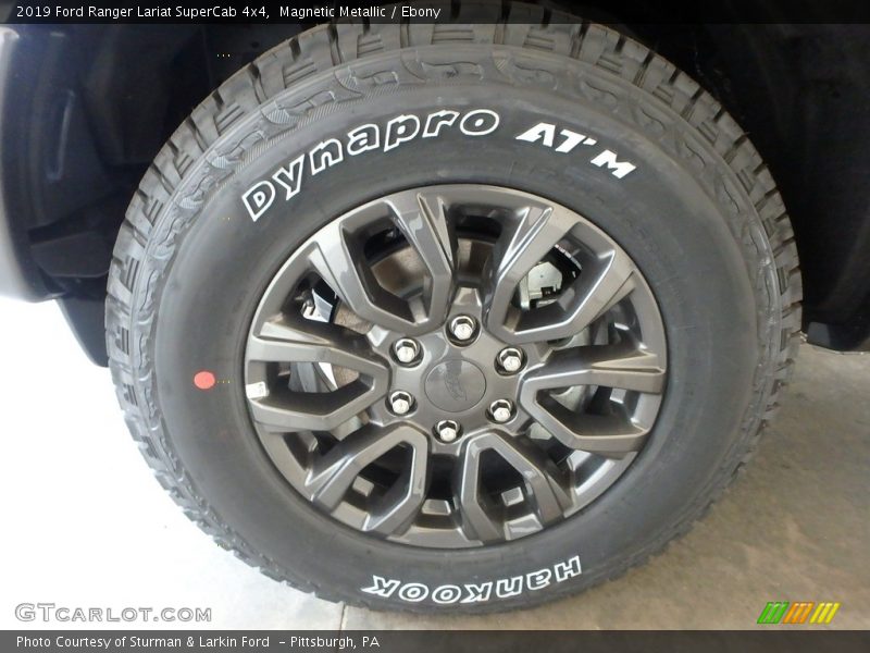 Magnetic Metallic / Ebony 2019 Ford Ranger Lariat SuperCab 4x4