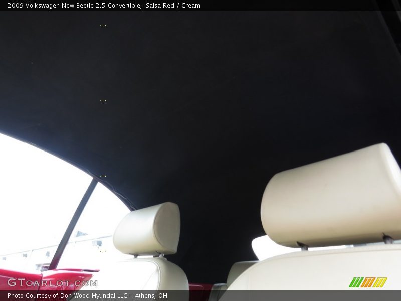 Salsa Red / Cream 2009 Volkswagen New Beetle 2.5 Convertible