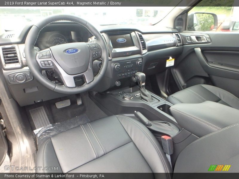 Magnetic Metallic / Ebony 2019 Ford Ranger Lariat SuperCab 4x4