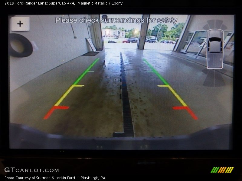 Magnetic Metallic / Ebony 2019 Ford Ranger Lariat SuperCab 4x4