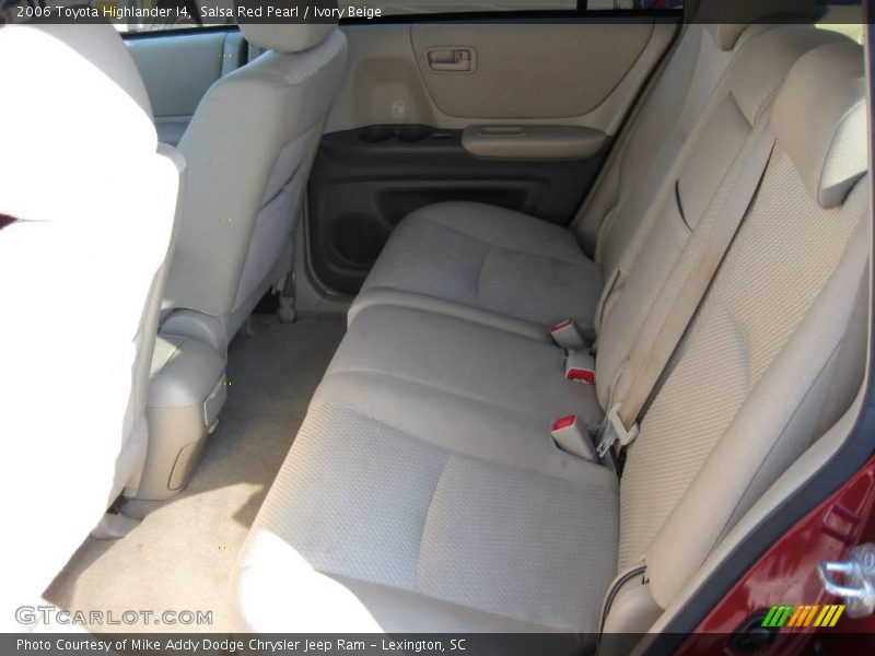 Salsa Red Pearl / Ivory Beige 2006 Toyota Highlander I4